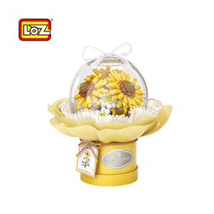 LZ-1299 LOZ LEDLİ AYÇİÇEĞİ BUKETİ 510 PARÇA BLOCK OYUNCAK - Toyz Show