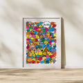 14451 PUZZLE 500 MR MEN LİSANSLI 500 PARÇA YETİŞKİN PUZZLE - görsel 3