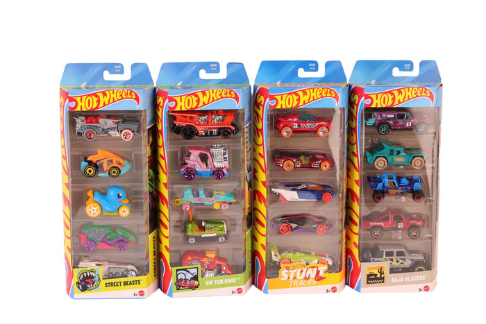 1806 Hot Wheels Beşli Araba Seti - Toyz Show - 