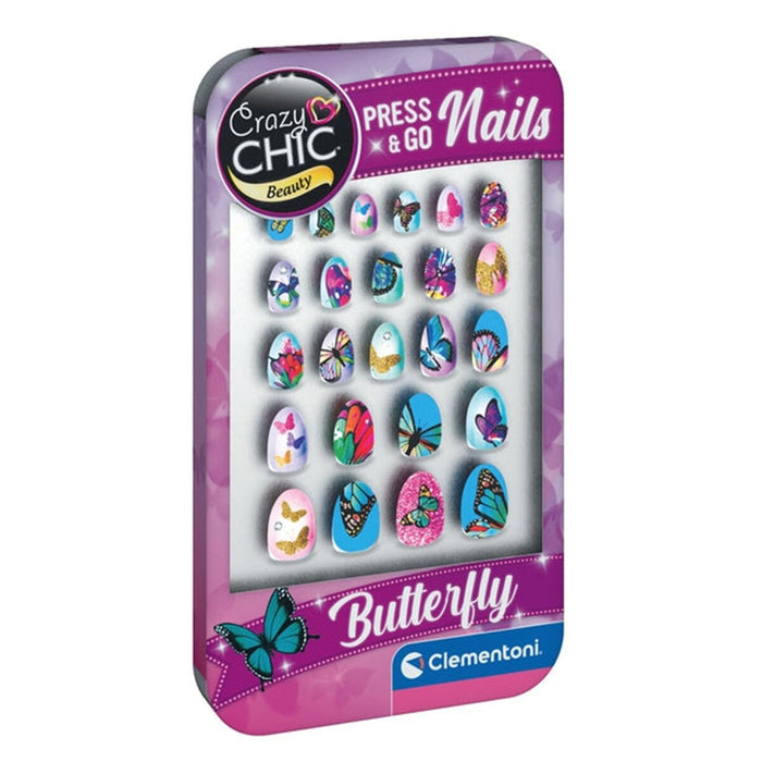 18898 Crazy Chic - Tak ve Git Tırnaklar - Kelebek - Toyz Show - 