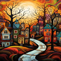 20076 PUZZLE 500 HOUSES - görsel 2