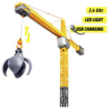 203729023 RC Titan Crane 2 4 GHz left right up down 360°rotatable trolley - görsel 3