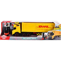 203747018 Dickie DHL Truck free wheel Volvo FH16 Truck light sound interior, - görsel 5