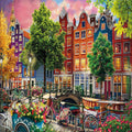 20793 PUZZLE 1000 BEAUTİFUL SUNSET İN AMSTERDAM - görsel 2