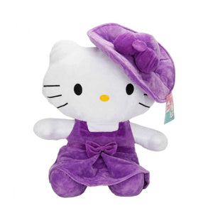 2089 SUN-JHN-SK-PELUŞ H KITTY ELBİSELİ ŞAPKALI 36 CM HKTY MOR - Toyz Show