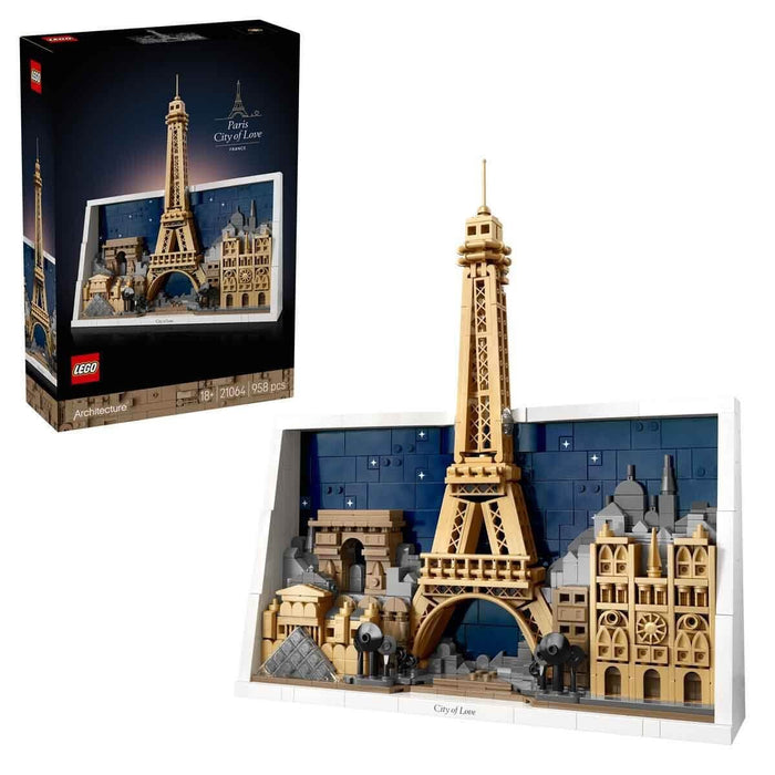 21064 Lego Architecture Paris - Aşıklar Şehri 958 parça +18 yaş - Toyz Show - 