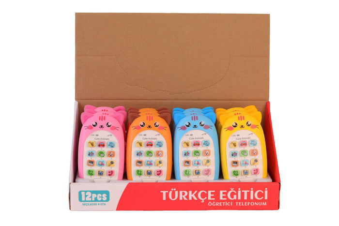 312-4 KUTUDA 12Lİ PİLLİ TÜRKÇE TELEFON(Belirtilen fiyat, tekli satış için adet fiyatıdır.) - Toyz Show - 