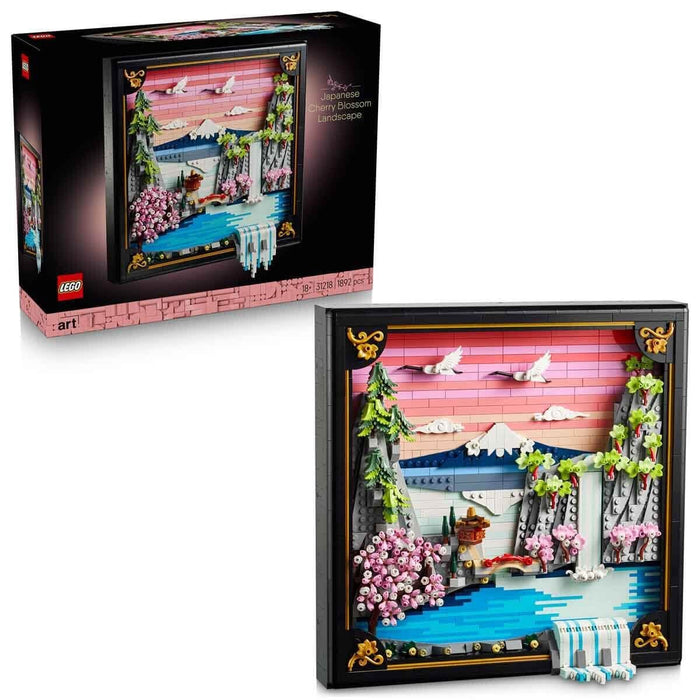 31218 Lego Art Japon Kiraz Çiçeği Manzarası 1892 parça +18 yaş - Toyz Show - 