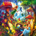 31502 FAIRY TALE MUSHROOMS 100 PARÇA PUZZLE - görsel 2