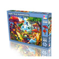 31502 FAIRY TALE MUSHROOMS 100 PARÇA PUZZLE - görsel 1