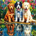 31503 FEARLESS PUPPIES 100 PARÇA PUZZLE - görsel 2