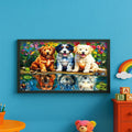 31503 FEARLESS PUPPIES 100 PARÇA PUZZLE - görsel 3