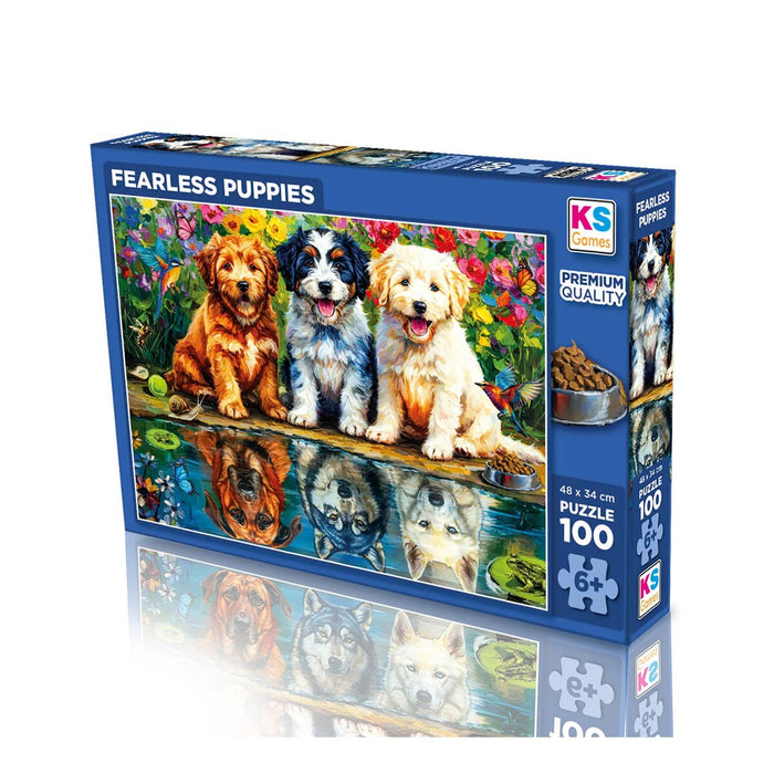31503 FEARLESS PUPPIES 100 PARÇA PUZZLE - Toyz Show - 