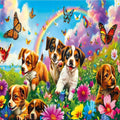 31754 PLAYING PUPPIES 50 PARÇA PUZZLE - görsel 2