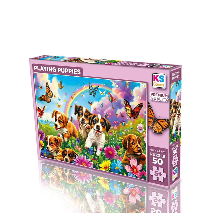 31754 PLAYING PUPPIES 50 PARÇA PUZZLE - Toyz Show - 