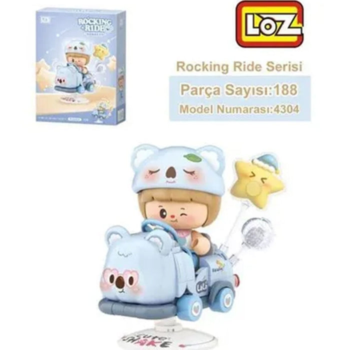 LZ-4304 LOZ KOALA SALLANMA SÜRÜŞÜ 188 PARÇA BLOCK OYUNCAK - Toyz Show - 