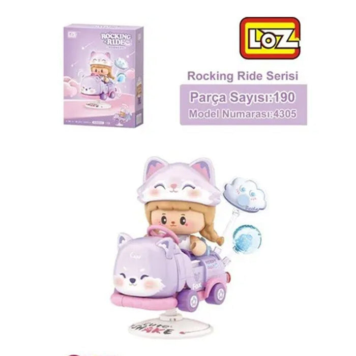 LZ-4305 LOZ FOX SALLANMA SÜRÜŞÜ 190 PARÇA BLOCK OYUNCAK - Toyz Show - 