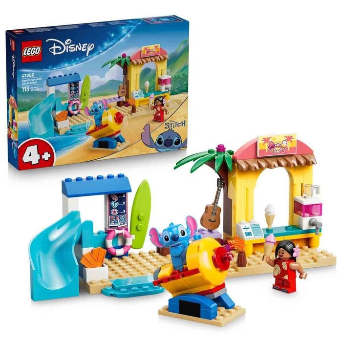 43280 Lego Disney Lilo ve Stiç ile Plaj Eğlencesi 113 parça +4 yaş - Toyz Show - 