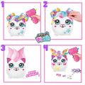 45541 SUN-CNL-HOBİ SET AIRBRUSH PLUSH HAIR IFFIC SQUISHY BO 2A - görsel 6