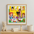 LP 714 FISHER PRICE LITTLE PEOPLE 100 PARÇA - görsel 3
