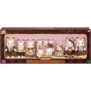 5848 Sylvanian Families Çikolata Kulaklı Tavşan Ailesi Yıldönümü Seti +3 yaş - Toyz Show