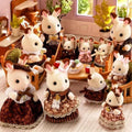 5848 Sylvanian Families Çikolata Kulaklı Tavşan Ailesi Yıldönümü Seti +3 yaş - görsel 3