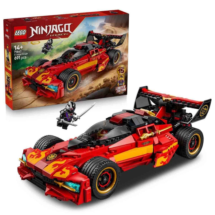 71867 Lego Ninjago X-1 Ninja Turbo Otomobili 15. Yıl Dönümü 691 parça +14 yaş - Toyz Show - 