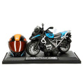 5834 SUN-MYG-MOTOSİKLET 1 14 BMW OFF-ROAD KASKLI FİGÜR PB 3R SES IŞIK - görsel 5