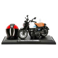 5835 SUN-MYG-MOTOSİKLET 1 14 HONDA MONKEY KASKLI FİGÜR PB 3R SES IŞIK - görsel 2