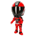 5835 SUN-MYG-MOTOSİKLET 1 14 HONDA MONKEY KASKLI FİGÜR PB 3R SES IŞIK - görsel 6