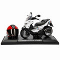5839 SUN-MYG-MOTOSİKLET 1 12 BMW KASKLI FİGÜR PB.3R SES IŞIK - görsel 2