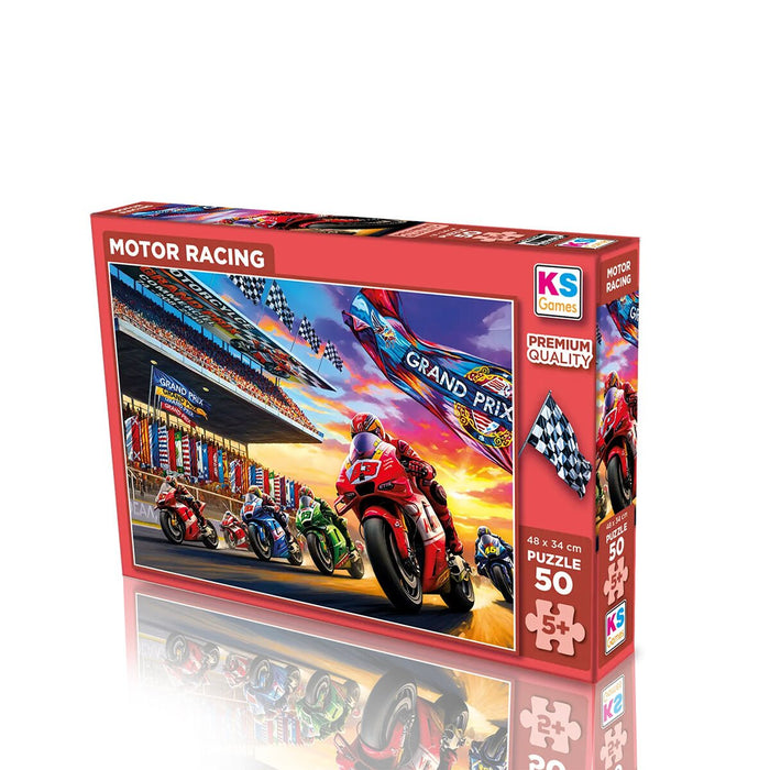31753 MOTOR RACİNG 50 PARÇA PUZZLE - Toyz Show - 