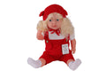5214 60 CM TRİKOLU TULUMLU SAÇLI BÜYÜK BEBEK - görsel 2
