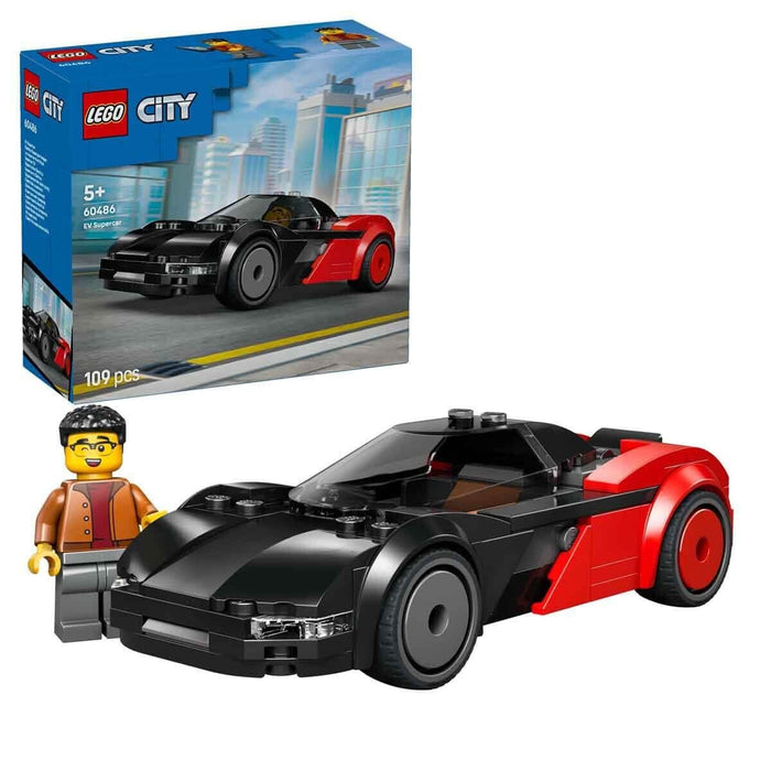 60486 Lego City Elektrikli Süper Araba 109 parça +5 yaş - Toyz Show - 