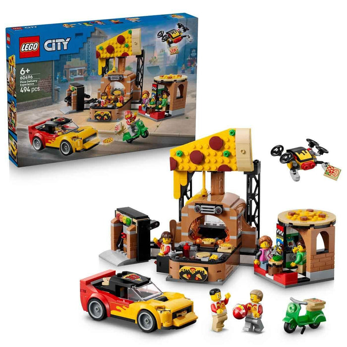 60496 Lego City Pizza Kurye Macerası 494 parça +6 yaş - Toyz Show - 