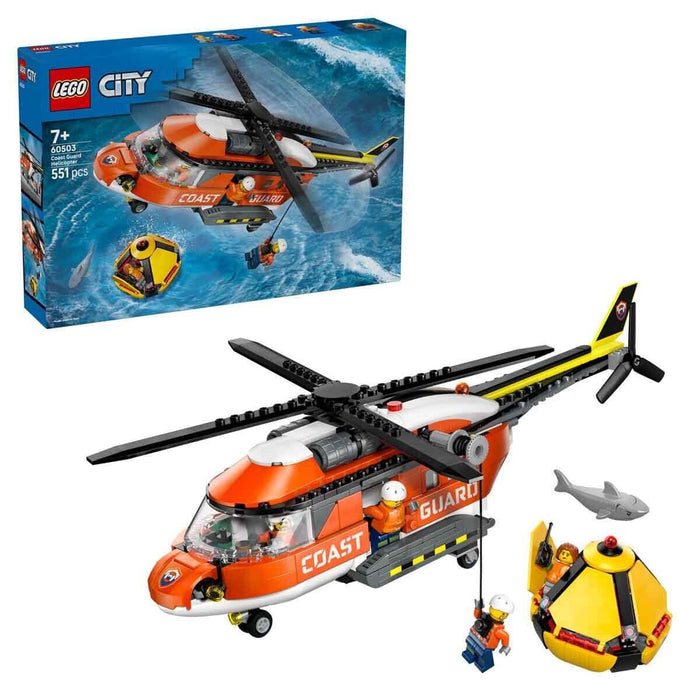 60503 Lego City Sahil Güvenlik Helikopteri 551 parça +7 yaş - Toyz Show - 