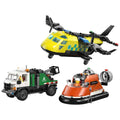 60505 Lego City Uçak, Servis Kamyonu ve Hoverkraft 990 parça +7 yaş - görsel 2