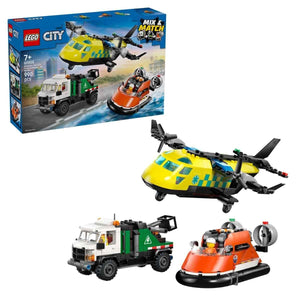60505 Lego City Uçak, Servis Kamyonu ve Hoverkraft 990 parça +7 yaş - Toyz Show