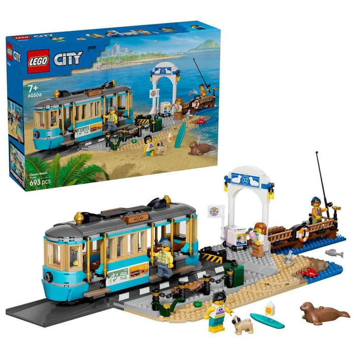 60506 Lego City Klasik Plaj Tramvayı 693 parça +7 yaş - Toyz Show - 
