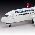 63772 Revell - Turkish Airlines Boeing 737-800 1:144 Maket Kiti - görsel 2