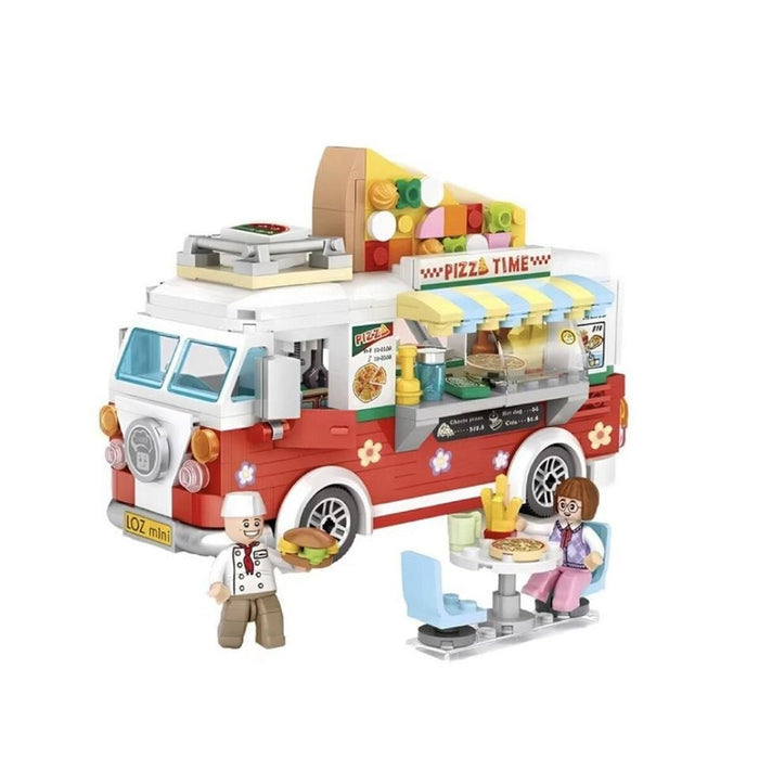 LZ1739 LOZ  PİZZA ARABASI BLOCK OYUNCAK 493 PARÇA - Toyz Show - 