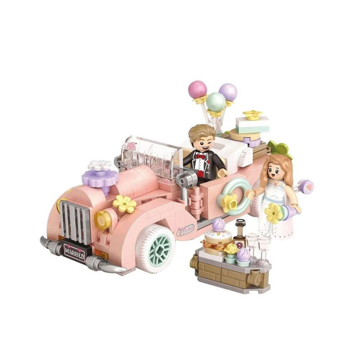 LZ-4210 LOZ ESKİ MODEL DÜĞÜN ARABASI 290 PARÇA BLOCK OYUNCAK - Toyz Show - 