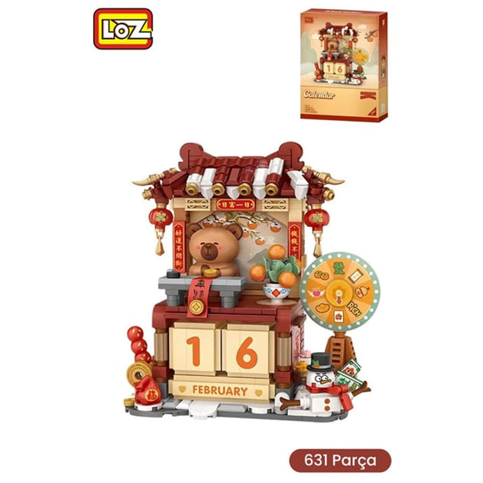 LZ4813 LOZ YENİ YIL TAKVİMİ 631 PARÇA BLOCK - Toyz Show - 