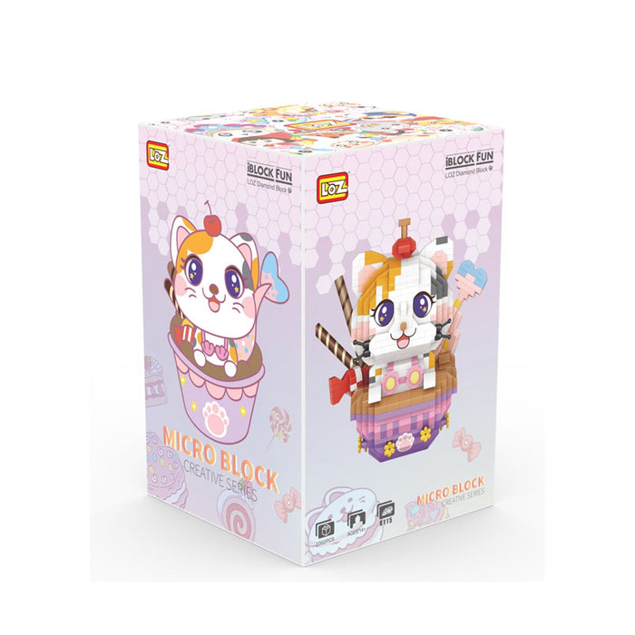 LZ8115 LOZ DENİZKIZI KEK FİNCANI 1060 PARÇA BLOCK - Toyz Show - 