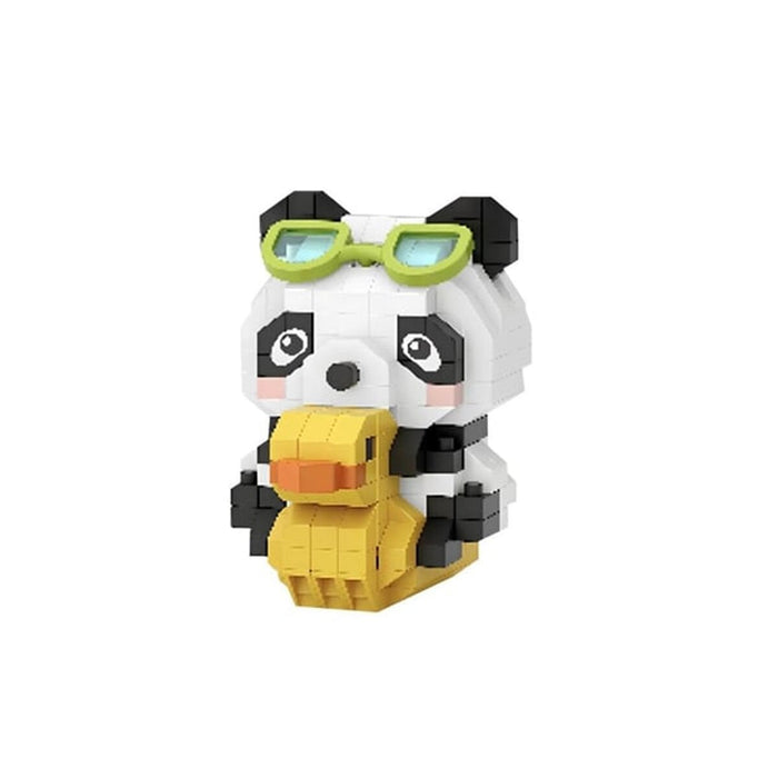 LZ-8634 LOZ ÖRDEKLİ PANDA 190 PARÇA BLOCK OYUNCAK-MİNİ POŞET - Toyz Show - 