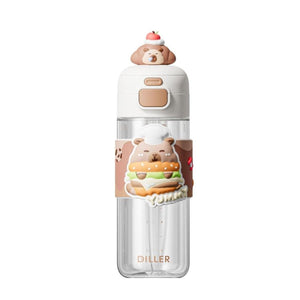 D2551 DILLER 600 ML BOYUN ASKILI TRITAN SU MATARASI - Toyz Show