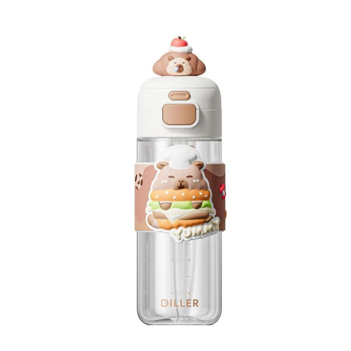 D2551 DILLER 600 ML BOYUN ASKILI TRITAN SU MATARASI - Toyz Show - 
