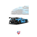 C51301W CADA SUPER RACİNG CAR 419 PARÇA BLOCK OYUNCAK - görsel 3