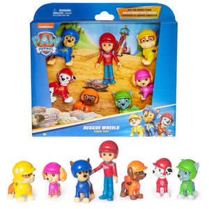 70443 SUN-SPM-FİGÜR SET PAW PATROL RESCUE WHEELS TEMALI 7Lİ - Toyz Show