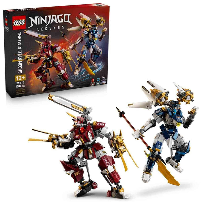 71870 Lego Ninjago İkiz Titan Robotlar 1707 parça +12 yaş - Toyz Show - 